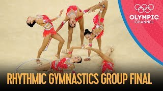 Rhythmic Gymnastics Group Final  Rio 2016 Replays [upl. by Akcira]