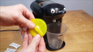 How to Descale a Bosch Tassimo Coffee Machine  EASY [upl. by Sammons848]