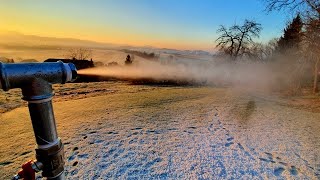 DIY  Snow Machine  How To Make Snow at Home [upl. by Hamrnand582]