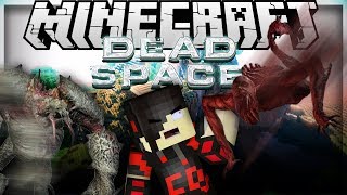 Minecraft Mod Showcase  DEAD SPACE SPACE WEAPONS AND NECORMORPHS [upl. by Ertha630]