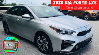 2020 Kia Forte LXS Walkaround Review [upl. by Yllim]