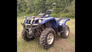 2004 Yamaha Grizzly 660 Full Indepth Review  Riding [upl. by Elkraps770]