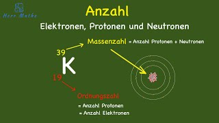 Anzahl Elektronen Protonen und Neutronen [upl. by Sillihp726]