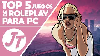 TOP 5 Mejores JUEGOS de ROLEPLAY para PC  JuegosTop [upl. by Drucie]