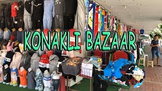 Konakli Bazaar Walk  Alanya Turkey [upl. by Annahsed253]