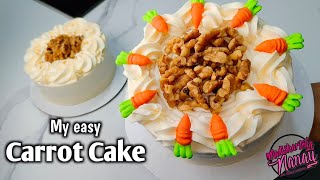 Easy Carrot cake by mhecloice Madiskarteng Nanay [upl. by Dollie]