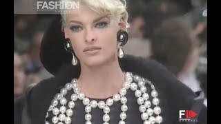 CHANEL Fall 19911992 Paris  Fashion Channel [upl. by Bauske426]