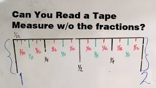 How to Read a Tape Measure Like a PRO [upl. by Crain]