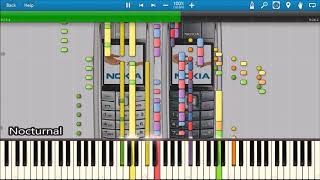 NOKIA 6020 RINGTONES IN SYNTHESIA [upl. by Ignacius]