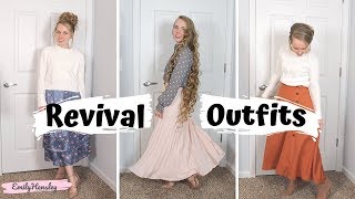 What I Wore To Revival  Modest Outfits [upl. by Docile]