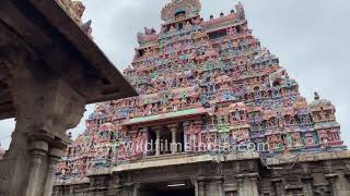 Virtual walk at worlds largest Hindu Temple  Srirangam Temple or the Sri Ranganathaswamy Temple [upl. by Urban]