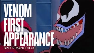 Venom first appearance  Spider Man [upl. by Atinuhs]