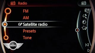 MINI USA  MINI Connected  Visual Boost  SiriusXM [upl. by Yesiad131]