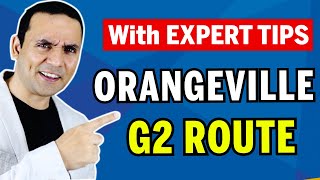 Orangeville G2 Test ROUTE 1 ★★ PASS IN THE 1st ATTEMPT ★★ Step By Step ★★ EXPERT TIPS★★ [upl. by Martel188]