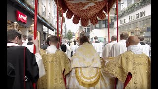 Corpus Christi procession in London 2019 [upl. by Dempster]