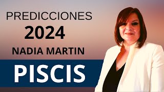 ¿QUE VIENE EN 2024 PREDICCIONES SIGNO DE PISCIS  NADIA MARTIN [upl. by Eissel]