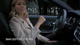 The allnew BMW 3 Series  BMW Live Cockpit Professional and BMW Gesture Control [upl. by Innaig924]