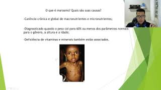 Desnutrição Infantil Marasmo e Kwashiorkor [upl. by Thunell702]