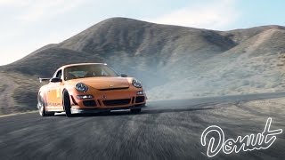 Drifting a Porsche 911 GT3 RS w D Rawberts  Donut Media [upl. by Delila]