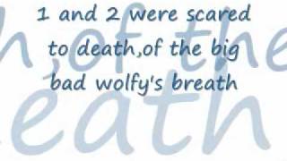 who afraid of the big bad wolf lyrics bs [upl. by Nylorak]