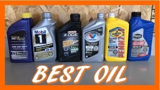 Synthetic Motor Oil Comparison  Which Engine Oil is Best [upl. by Moonier]