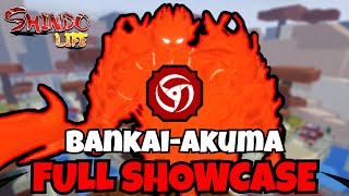 BankaiAkuma Full Showcase All 4 Modes  SHINDO ROBLOX [upl. by Ruella]