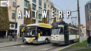 Antwerp Belgium 4K Walking Tour [upl. by Aslehc]