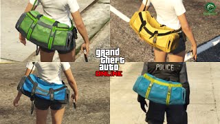 Any Color Duffel Bags Glitch  GTA Online 161 Husky70 Modded Jobs [upl. by Mirabel]