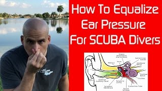 How to Equalize Ear Pressure using the Valsalva Maneuver while SCUBA diving [upl. by Naiva]