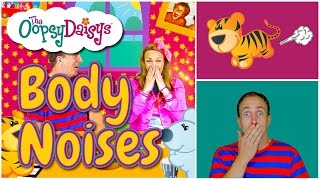 Body Noises  Fun Childrens Song  Sneezes Farts Burps Hiccups Coughs [upl. by Aleda343]