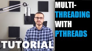 Multithreading Using pthreads in C language Part 1 [upl. by Aihsercal]