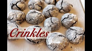 Chocolate Crinkles Made with a secret technique [upl. by Notslar]