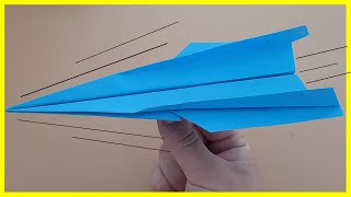 👉🏽Cómo hacer AVIONES🛩 de papel que VUELEN MUCHO🆗  Papiroflexia FÁCIL✅ [upl. by Beane]