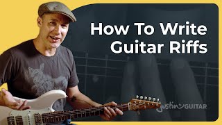 What Is A Guitar Riff  And How To Create One [upl. by Rohpotsirhc281]