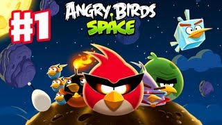 Angry Birds Space 10 Giant pig boss [upl. by Dorahs287]