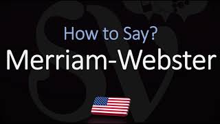 How to Pronounce Merriam Webster CORRECTLY [upl. by Critchfield]