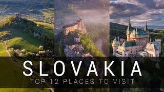 Slovakia  TOP 12 places you MUST SEE  CINEMATIC video [upl. by Herrera]