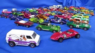 Vintage Hot Wheels Cars 196875 Redlines lot from 2018 Hot Wheels Collectors Nationals Convention [upl. by Acirtal]