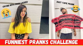 FUNNIEST PRANKS Challenge for 24 HOURS 😉 [upl. by Doretta]