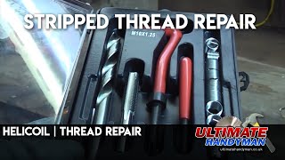 Helicoil  Thread repair [upl. by Ruthie]