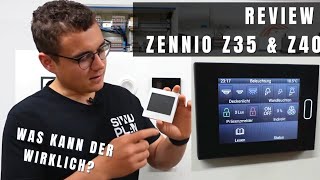 KNX Taster Zennio Z35  Z40 im Test Zennio Taster besser als MDT Glastaster Review  Smarthome [upl. by Carmena]