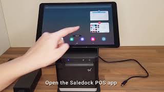 Star mCPrint3 receipt printer  Setting up your Bluetooth LAN and USB printer with Saledock [upl. by Plotkin]