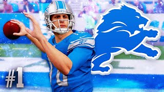 Madden 22 Detroit Lions Franchise Mode Ep 1  Starting the Rebuild [upl. by Hoffmann]