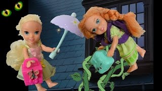 Anna and Elsa Toddlers Move To a New House Part 2 🎇Elsya amp Annya Make a plan Toys amp Dolls Family [upl. by Alysa]