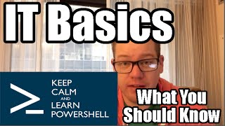 Basic Skills for Computer Jobs  What you should know about IT Basics [upl. by Oretna114]