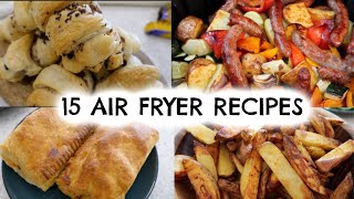 15 AIR FRYER RECIPES  WHAT TO COOK IN YOUR AIR FRYER  KERRY WHELPDALE [upl. by Beaston]