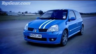 Renault Clio 182 review  Top Gear  BBC Studios [upl. by Argella]