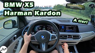 2021 BMW X5 – Harman Kardon 16speaker Sound System Review [upl. by Swartz]