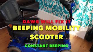 Mobility Scooter Beeping Noise [upl. by Othe262]