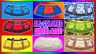 SOLO HOW TO GET ALL COLORED DUFFEL BAGS IN GTA 5 ONLINE AFTER PATCH 158 [upl. by Driskill]